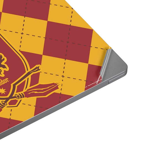 Wizarding Worlds Harry Potter Gryffindor Huse Crest Universal Laptop 16in (13 x 9.4in) Skin